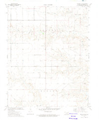Download a high-resolution, GPS-compatible USGS topo map for Texhoma NE, OK (1975 edition)
