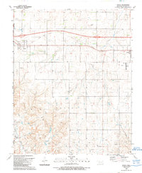 Download a high-resolution, GPS-compatible USGS topo map for Texola, OK (1989 edition)