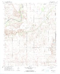 1964 Map of Tipton SE, 1965 Print