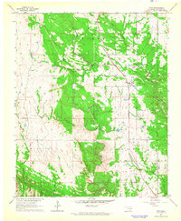 Download a high-resolution, GPS-compatible USGS topo map for Troy, OK (1964 edition)
