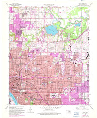 preview thumbnail of historical topo map of Tulsa, OK in 1954