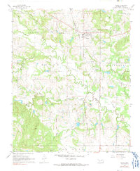 Download a high-resolution, GPS-compatible USGS topo map for Tupelo, OK (1991 edition)