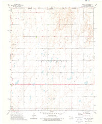 Download a high-resolution, GPS-compatible USGS topo map for Turpin NE, OK (1976 edition)