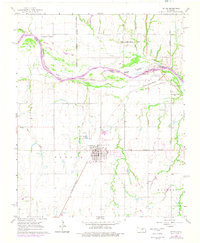 Download a high-resolution, GPS-compatible USGS topo map for Tuttle, OK (1976 edition)