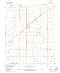 Download a high-resolution, GPS-compatible USGS topo map for Tyrone, OK (1991 edition)