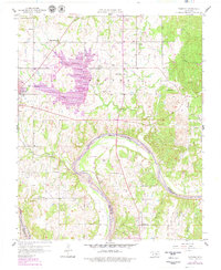 Download a high-resolution, GPS-compatible USGS topo map for Vamoosa, OK (1979 edition)