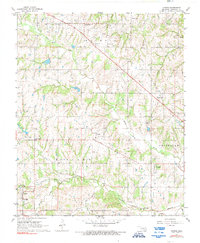 Download a high-resolution, GPS-compatible USGS topo map for Vanoss, OK (1990 edition)