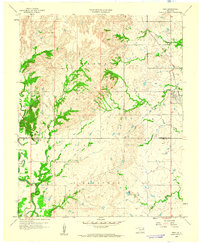 Download a high-resolution, GPS-compatible USGS topo map for Vera, OK (1961 edition)