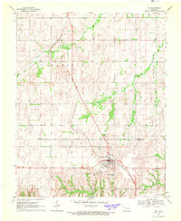 Download a high-resolution, GPS-compatible USGS topo map for Vici, OK (1972 edition)