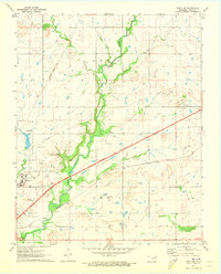Download a high-resolution, GPS-compatible USGS topo map for Vinita NE, OK (1973 edition)