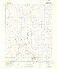 Download a high-resolution, GPS-compatible USGS topo map for Wakita, OK (1970 edition)
