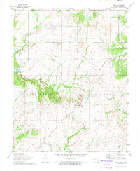 Download a high-resolution, GPS-compatible USGS topo map for Wann, OK (1974 edition)