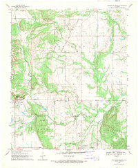 Download a high-resolution, GPS-compatible USGS topo map for Wapanucka North, OK (1971 edition)
