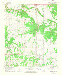 Download a high-resolution, GPS-compatible USGS topo map for Wapanucka South, OK (1971 edition)