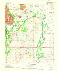 Download a high-resolution, GPS-compatible USGS topo map for Warren, OK (1965 edition)