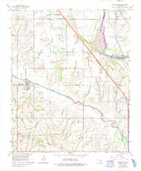 Download a high-resolution, GPS-compatible USGS topo map for Washington, OK (1991 edition)