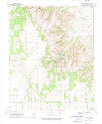Download a high-resolution, GPS-compatible USGS topo map for Watonga Lake, OK (1974 edition)