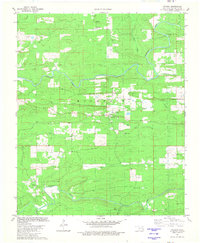 Download a high-resolution, GPS-compatible USGS topo map for Watson, OK (1981 edition)