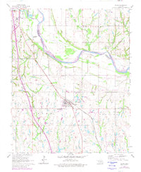 Download a high-resolution, GPS-compatible USGS topo map for Wayne, OK (1980 edition)
