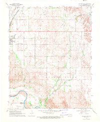 Download a high-resolution, GPS-compatible USGS topo map for Waynoka East, OK (1971 edition)