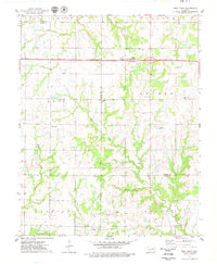 Download a high-resolution, GPS-compatible USGS topo map for West Point, OK (1979 edition)