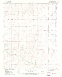 1969 Map of Wheeless, 1971 Print