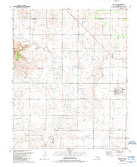 Download a high-resolution, GPS-compatible USGS topo map for Willow, OK (1989 edition)