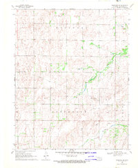 Download a high-resolution, GPS-compatible USGS topo map for Woodward SW, OK (1971 edition)