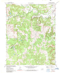 Download a high-resolution, GPS-compatible USGS topo map for Woolaroc, OK (1989 edition)