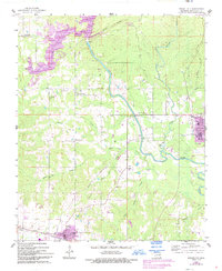 Download a high-resolution, GPS-compatible USGS topo map for Wright City, OK (1993 edition)