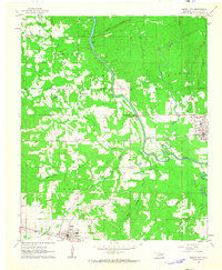 Download a high-resolution, GPS-compatible USGS topo map for Wright City, OK (1963 edition)