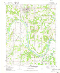 preview thumbnail of historical topo map of Yale, OK in 1978