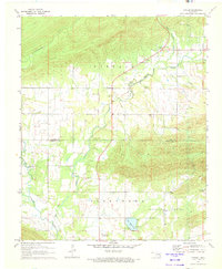 Download a high-resolution, GPS-compatible USGS topo map for Yanush, OK (1973 edition)