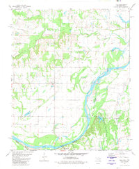 Download a high-resolution, GPS-compatible USGS topo map for Yuba, OK (1981 edition)