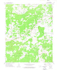 Download a high-resolution, GPS-compatible USGS topo map for Zeb, OK (1978 edition)