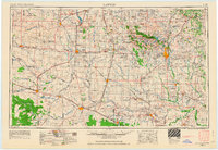 1955 Map of Lawton, 1963 Print