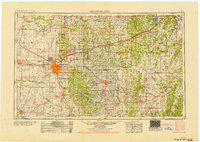 1954 Map of Oklahoma City