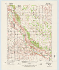 1956 Map of Ames, 1984 Print