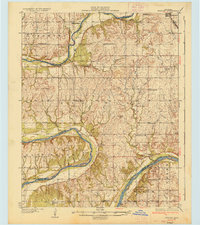1936 Map of Belford