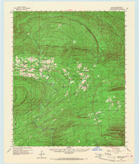 Download a high-resolution, GPS-compatible USGS topo map for Bethel, OK (1967 edition)