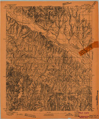 1893 Map of Caddo County, OK