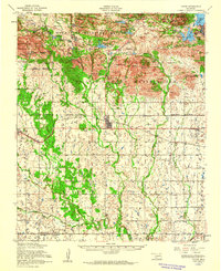 Download a high-resolution, GPS-compatible USGS topo map for Cache, OK (1960 edition)