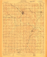 1907 Map of Chandler