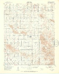 1949 Map of Cooperton, 1953 Print