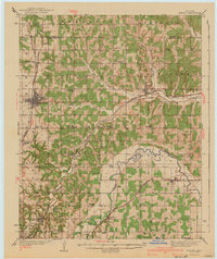 1940 Map of Edmond, OK