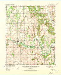 Download a high-resolution, GPS-compatible USGS topo map for Fort Cobb, OK (1973 edition)