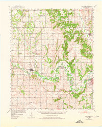 Download a high-resolution, GPS-compatible USGS topo map for Fort Cobb, OK (1976 edition)