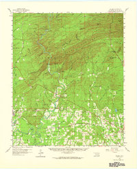 Download a high-resolution, GPS-compatible USGS topo map for Golden, OK (1965 edition)