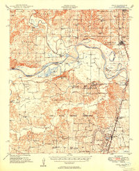Download a high-resolution, GPS-compatible USGS topo map for Grant, OK (1949 edition)