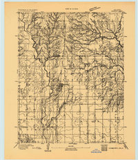 1893 Map of Hennessey